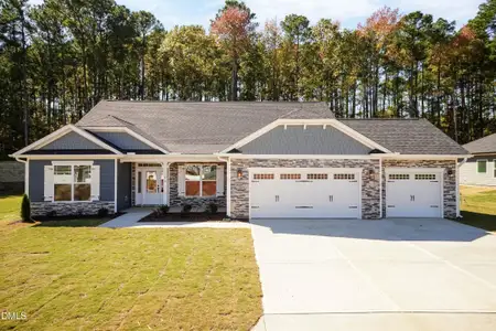 New construction Single-Family house 284 Galway Rd, Lillington, NC 27546 plan 3210 - image