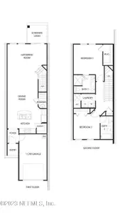 New construction Townhouse house 120 Seaport Breeze Rd, Saint Augustine, FL 32095 plan WESLEY - image