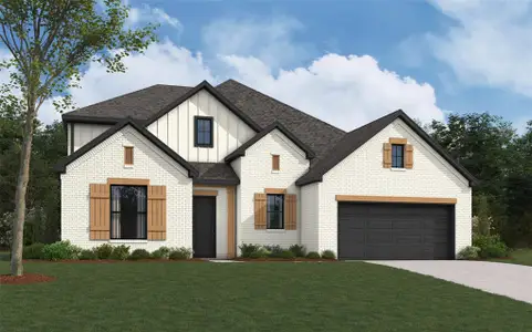 New construction Single-Family house 2317 Cottonbelt Rd, Celina, TX 75009 plan Franklin II - image