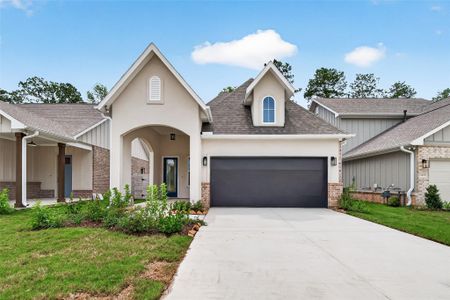 New construction Single-Family house 11219 Moccasin Dr, Montgomery, TX 77316 plan Ironstone - image
