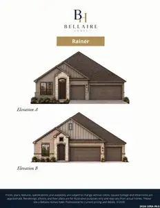 New construction Single-Family house 5308 Park Overlook, Marion, TX 78124 plan Rainier - image