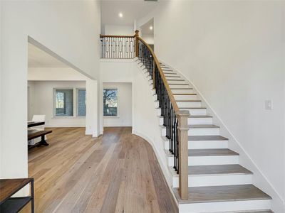 Entry Foyer with 20' ceilings