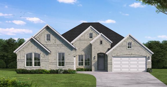 New construction Single-Family house 1129 Twisted Tarpley Ln, Georgetown, TX 78628 plan Crockett - image