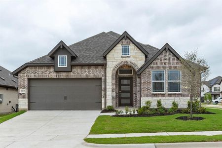New construction Single-Family house 2013 Hickory Ln, Aubrey, TX 76227 plan Addison II - image