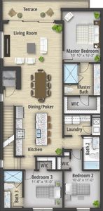 New construction Townhouse house 8132 Black Wolf Dr, Sebring, FL 33876 - image