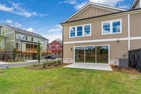 New construction Townhouse house 202 Grady Burrell Dr, Holly Springs, GA 30115 null- photo 35 35