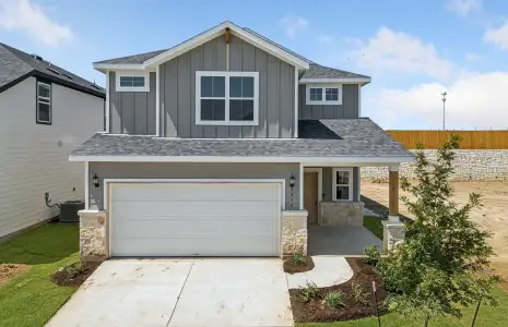 New construction Single-Family house 5215 Monarda Mint Dr, Austin, TX 78754 plan Coolidge - image
