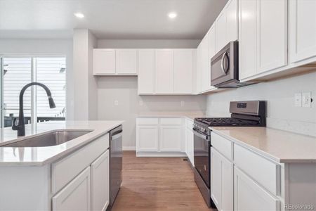New construction Duplex house 14147 Deertrack Ln, Parker, CO 80134 Ponderosa- photo 0