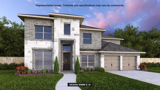 New construction Single-Family house 18815 Pear Slice Drive, Manvel, TX 77578 3546W- photo 0