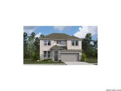 New construction Single-Family house 10551 Briceway Bay, Helotes, TX 78023 plan Meridian Ii - image