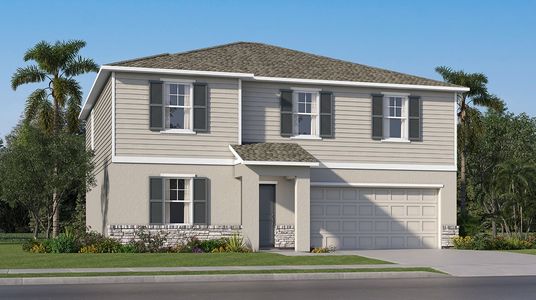 New construction Single-Family house 2425 Stingray Dr Se, Palm Bay, FL 32909 plan Eclipse II - image