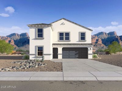 New construction Single-Family house 12607 W Mountain View Dr, Avondale, AZ 85323 plan Ibis - image