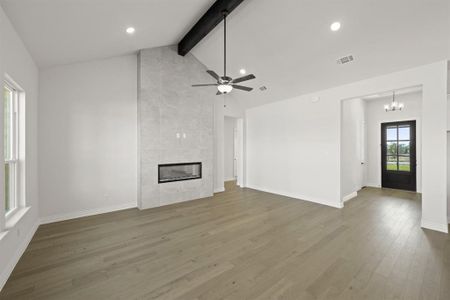 New construction Single-Family house 132 Fan Mill Trl, Weatherford, TX 76085 plan Stockyard - image 15