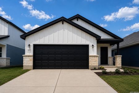 New construction Single-Family house 963 Bluegrass Pt, New Braunfels, TX 78130 plan Afton - image