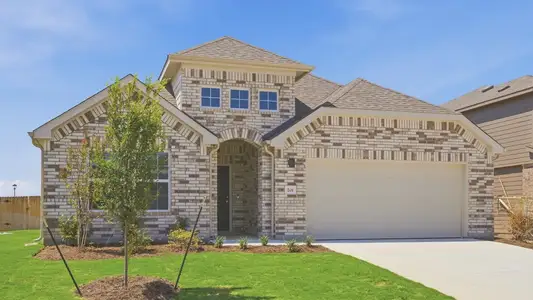 New construction Single-Family house 201 Red Wolf Dr, Jarrell, TX 76537 plan Paramount - image