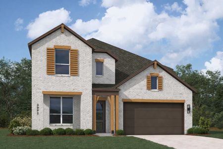 New construction Single-Family house 12030 Grassy Bend Dr, Mont Belvieu, TX 77523 plan Layton - image