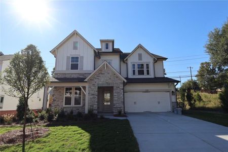 New construction Single-Family house 339 Beebalm St, Woodstock, GA 30188 plan The Emilia - image