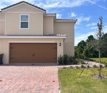 New construction Townhouse house 655 Bay Leaf Drive, Poinciana, FL 34759 Glades- photo 0