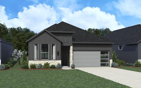 New construction Single-Family house 2102 Briggs Smt, San Antonio, TX 78245 plan Delos – HD - image