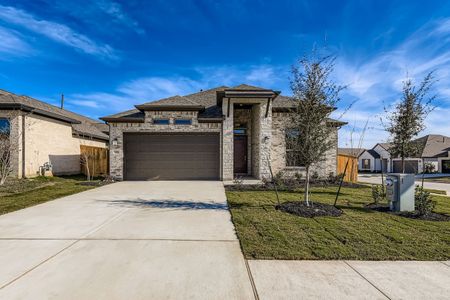 New construction Single-Family house 395 Prickly Poppy Lp, Kyle, TX 78640 plan Avery - image