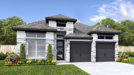 New construction Single-Family house 9612 Mount Brewer Ln, Porter, TX 77365 plan 2169W - image