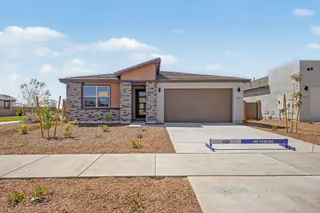 New construction Single-Family house 17241 W Saguaro Vista Dr, Surprise, AZ 85387 plan Azure - image