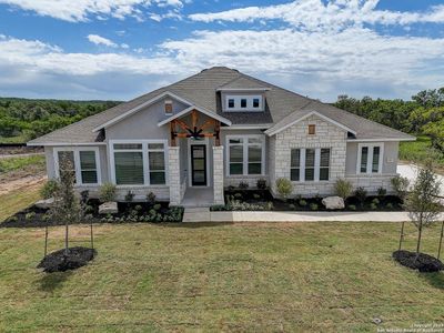 New construction Single-Family house 147 Violet Way, Castroville, TX 78009 The Livingston- photo 0