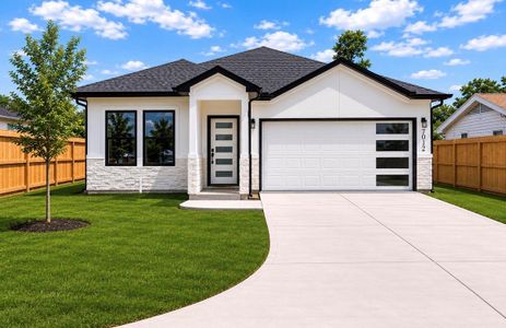 New construction Single-Family house 7012 Duan St, Houston, TX 77022 - image