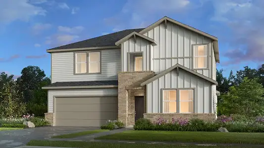 New construction Single-Family house 1409 Mustang Canyon Dr, Fort Worth, TX 76052 plan Lavaca - image