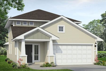 New construction Single-Family house 12005 Murano Dr, Austin, TX 78747 plan Cloverleaf 2107 - image
