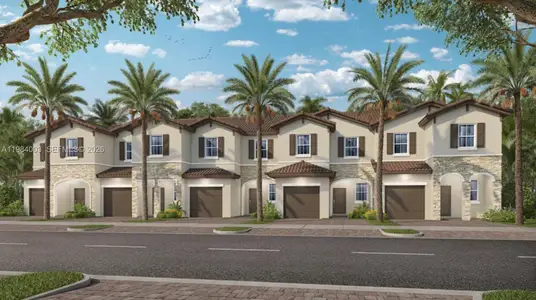 New construction Townhouse house 2537 Se 27 Ct, Homestead, FL 33035 - image
