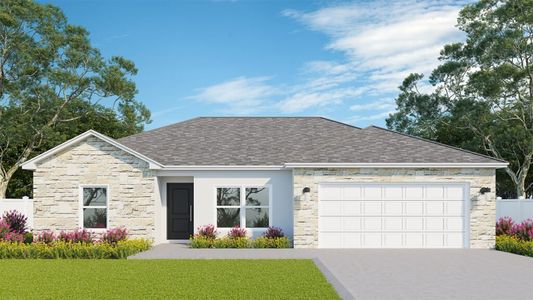 New construction Single-Family house 11046 Golden Warbler Road, Brooksville, FL 34613 null- photo 0