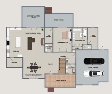 New construction Single-Family house 10213 Tennessee 156, Guild, TN 37340 plan Whispering Pines - image