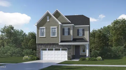 New construction Single-Family house 148 Corapeake Wy, Apex, NC 27539 - image