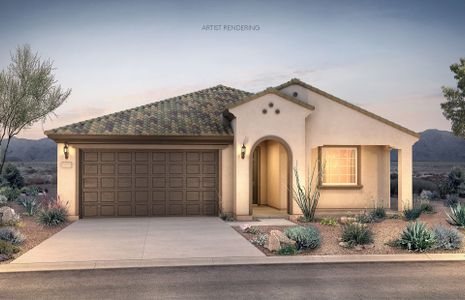 New construction Single-Family house 26285 W Morrow Dr, Buckeye, AZ 85396 plan Hideaway - image
