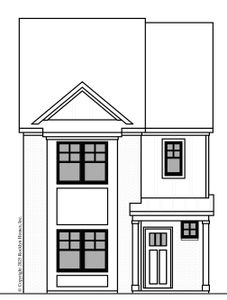New construction Townhouse house 1584 Old Salem Road SE, Conyers, GA 30013 plan Holly - image