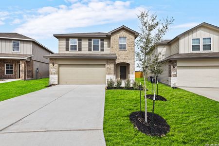 New construction Single-Family house 1596 Agave Cellar, New Braunfels, TX 78130 plan The Grace - image