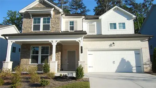 New construction Single-Family house 3219 Shirecrest Ln, Dacula, GA 30019 plan Sumner - image