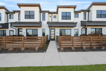 New construction Townhouse house 4610 White Buffalo Trl, Oak Point, TX 75068 plan Birch (RE) - image