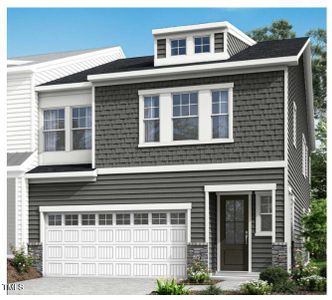 New construction Townhouse house 7820 Berry Crest Avenue, Raleigh, NC 27617 - photo 0