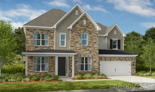 New construction Single-Family house 282 Stibbs Cross Rd, Mooresville, NC 28115 plan Essex II Signature - image