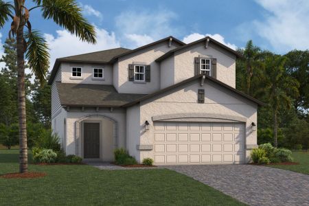 New construction Single-Family house 3319 Fall Harvest Dr, Zephyrhills, FL 33540 plan Miralles - image