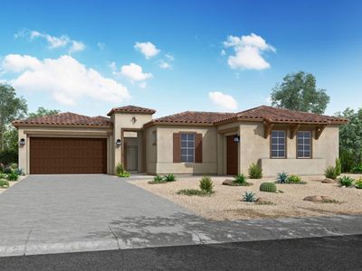 New construction Single-Family house 18624 W Cathedral Rock Dr, Goodyear, AZ 85338 null- photo 0