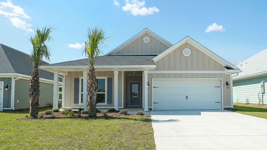 New construction Single-Family house 570 Hancock Wy, Panama City Beach, FL 32413 plan Delray - image