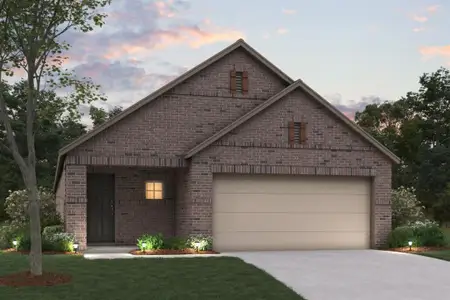 New construction Single-Family house 7608 Spicebush Dr, Ponder, TX 76259 plan Periwinkle - 30' Smart Series - image