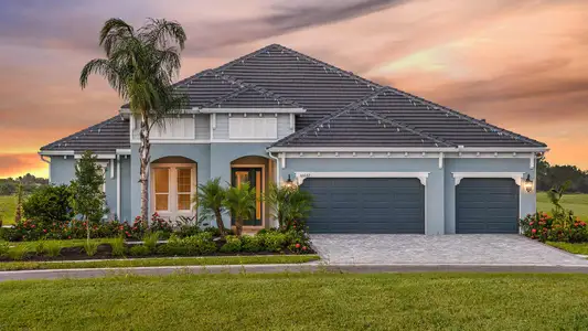 New construction Single-Family house 10012 Canaveral Cir, Sarasota, FL 34241 plan Kiawah 2 - image