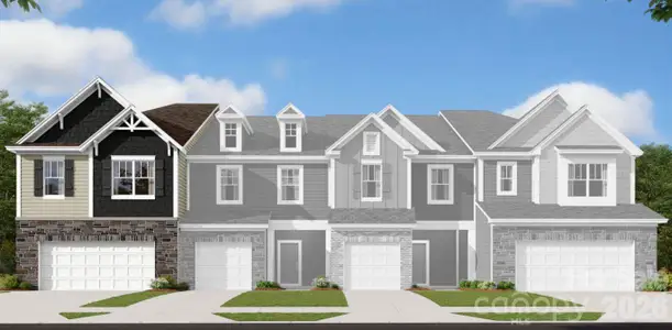 New construction Townhouse house 767 Kitfox Dr Nw, Concord, NC 28027 - image