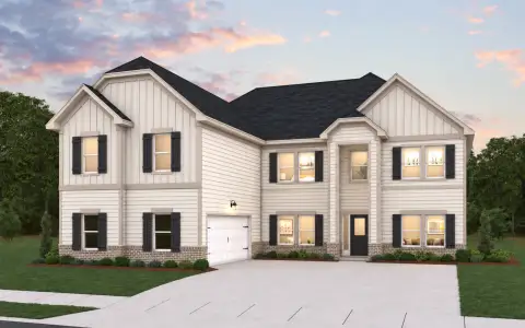 New construction Single-Family house Fayetteville, GA 30214 plan Grandview - 19444 - image