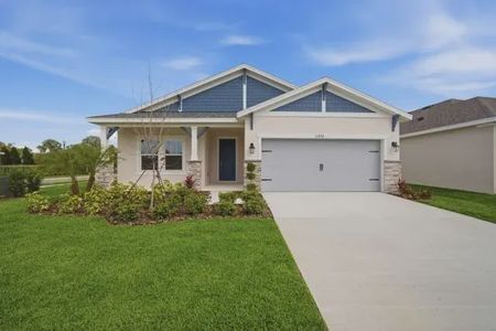 New construction Single-Family house 11830 Richmond Trl, Parrish, FL 34219 plan Brighton - image