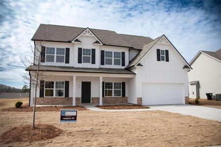 New construction Single-Family house 86 Bone Creek Crossing, Dallas, GA 30132 Woodbridge- photo 0